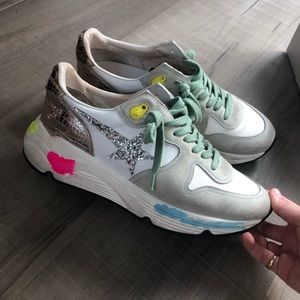 Golden goose running sole